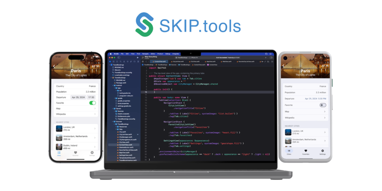 Swift cross platform framework, Skip, is now free and open source with licensing removed image