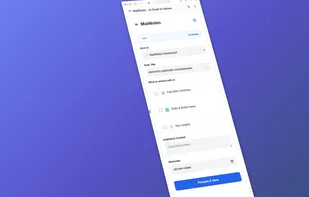 MailNotes screenshot 2