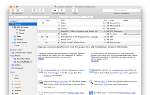 EagleFiler screenshot 1