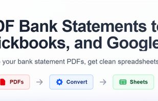 Statements to Sheets screenshot 1