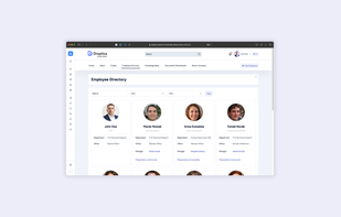 Employee directory - Open Intranet