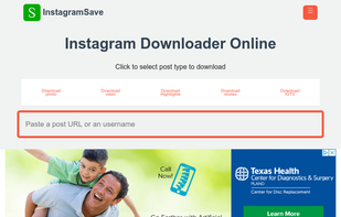 InstagramSave screenshot 1