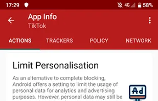 TrackerControl screenshot 1