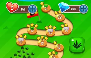 Weed Crush Match 3 Candy screenshot 3