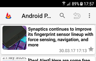 Sparse RSS Mod screenshot 1