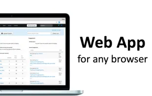 Web App for any browser