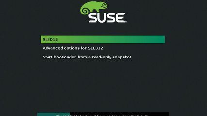 SUSE Linux Enterprise screenshot 1