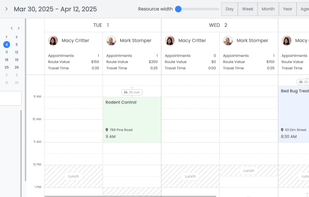 Bryntum screenshot 2