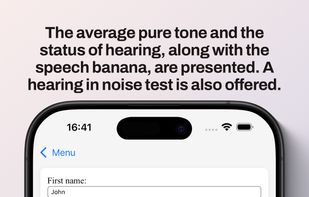 Hearing Scan Pro on iPhone