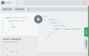 GraphQLZero screenshot 1