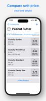 Comparator — Price Per Unit screenshot 1