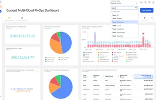Enable teams to continuously improve the economics of running cloud with intelligent mappings, dynamic reports, dashboards and recommendations.