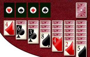 Solitaire Deluxe screenshot 1