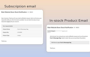 Magento 2 stock notification extension