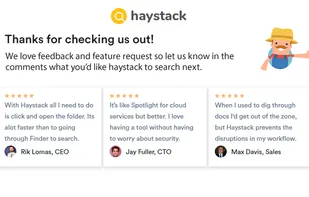 Haystack screenshot 3