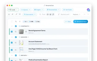 RenameClick screenshot 1