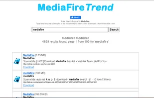 MediaFire Trend screenshot 1