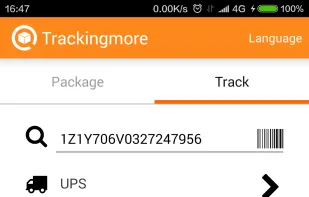 TrackingMore screenshot 1