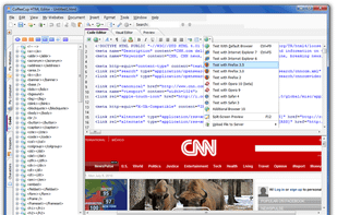 CoffeeCup HTML Editor screenshot 1