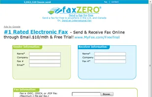 faxZero screenshot 1