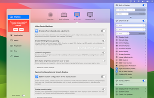 BetterDisplay screenshot 1