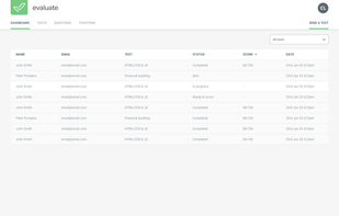 Evaluate screenshot 1