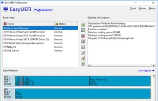 EasyUEFI screenshot 1