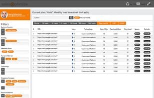 Use simple search to find all your sales leads