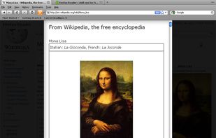 Reader screenshot 1