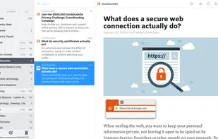 Feedbin default view (day) as of 2018-03