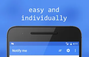 Notify me screenshot 1