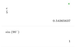 Scientific Calc and Grapher screenshot 1