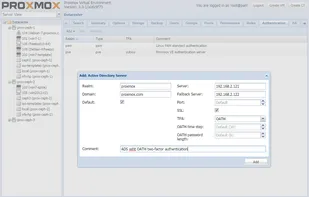 Proxmox Virtual Environment screenshot 1