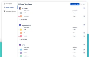 Faster release planning with custom templates