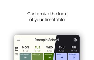 BetterUntis screenshot 1