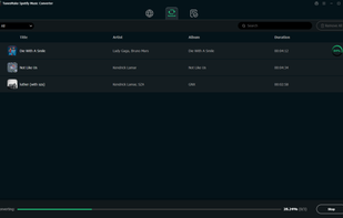 TunesMake Spotify Music Converter screenshot 1