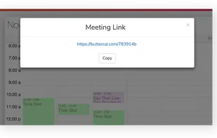 Send the meeting link