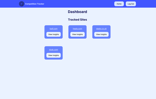 Competition Tracker screenshot 1