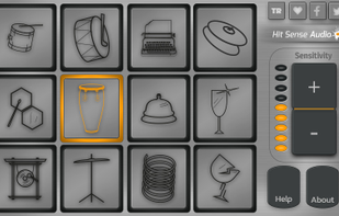 Hit Sense Audio - Main Menu