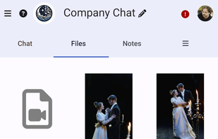 Image, Video and File Sharing