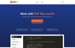 WebPDF screenshot 1