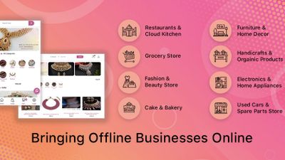 Bring your offline business online with QPe. Launch Online Store and start selling Online