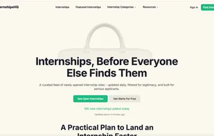 InternshipsHQ screenshot 1