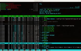 htop screenshot 1
