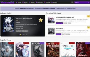 WebNovelDB screenshot 1