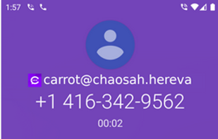 Cheogram screenshot 2