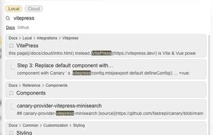 Canary - Search & Ask AI screenshot 1