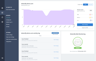detectify screenshot 2