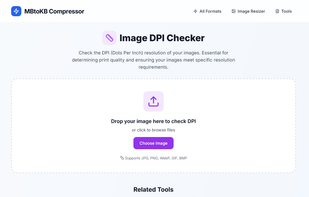 Image DPI Checker