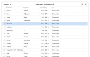 Bobby for SQLite screenshot 1
